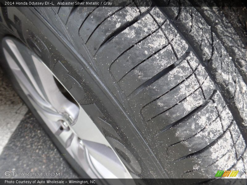 Alabaster Silver Metallic / Gray 2014 Honda Odyssey EX-L