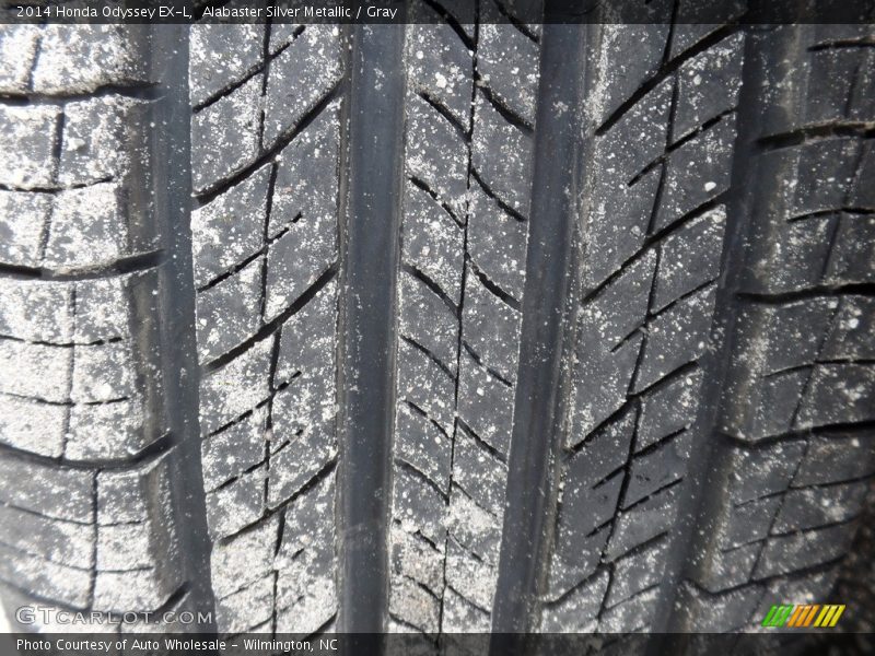 Alabaster Silver Metallic / Gray 2014 Honda Odyssey EX-L