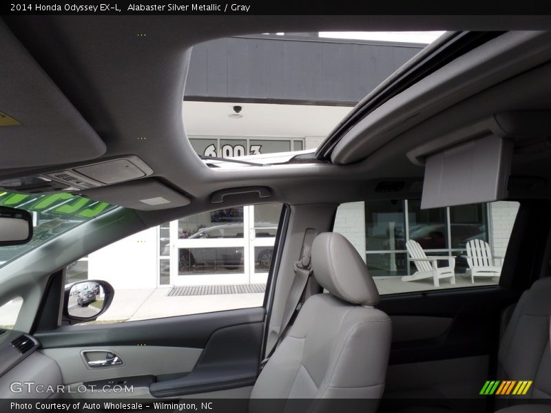 Alabaster Silver Metallic / Gray 2014 Honda Odyssey EX-L