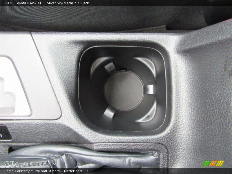 Silver Sky Metallic / Black 2016 Toyota RAV4 XLE