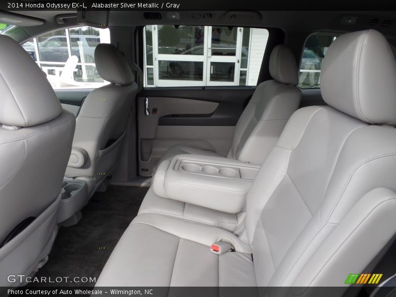 Alabaster Silver Metallic / Gray 2014 Honda Odyssey EX-L