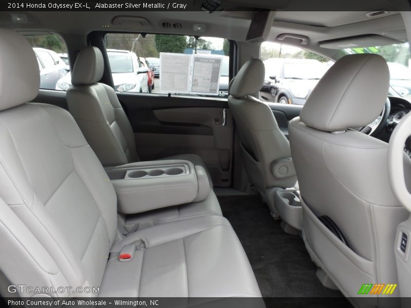 Alabaster Silver Metallic / Gray 2014 Honda Odyssey EX-L