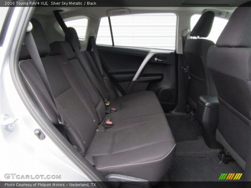 Silver Sky Metallic / Black 2016 Toyota RAV4 XLE