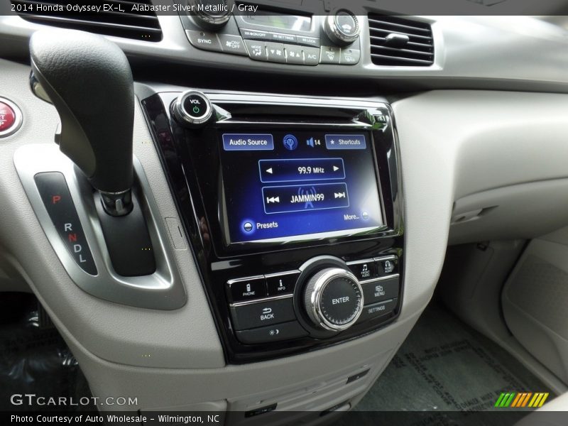 Alabaster Silver Metallic / Gray 2014 Honda Odyssey EX-L