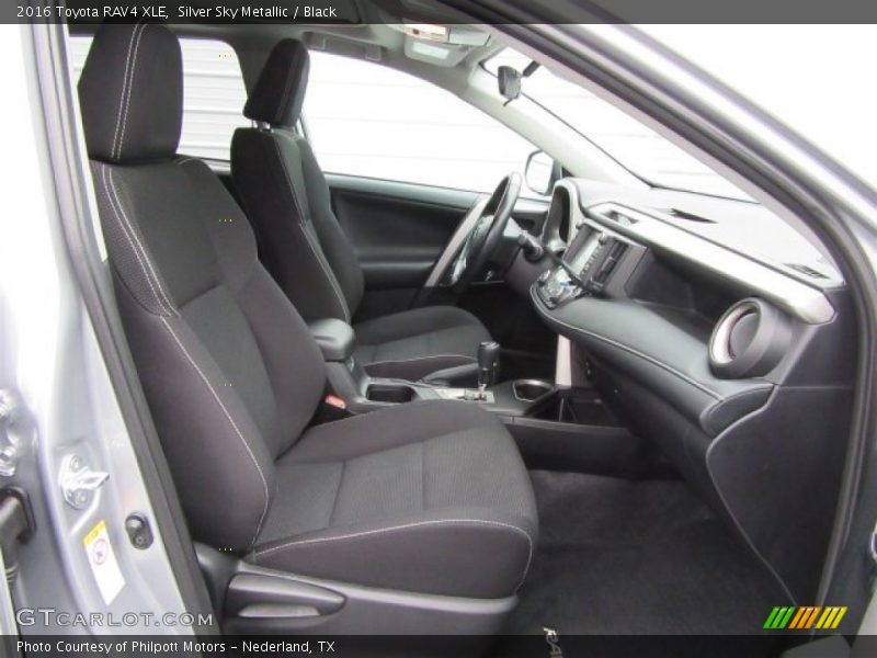 Silver Sky Metallic / Black 2016 Toyota RAV4 XLE
