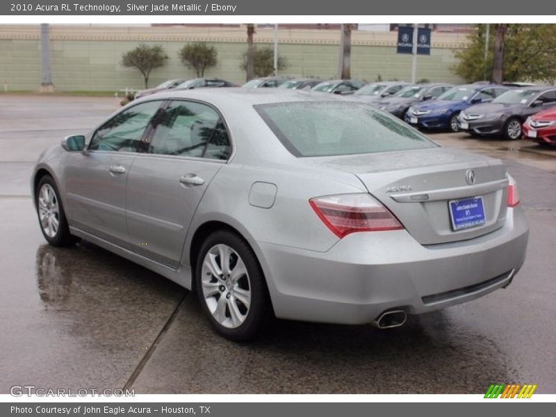 Silver Jade Metallic / Ebony 2010 Acura RL Technology