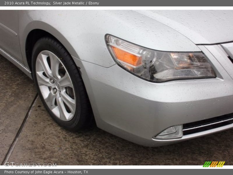 Silver Jade Metallic / Ebony 2010 Acura RL Technology