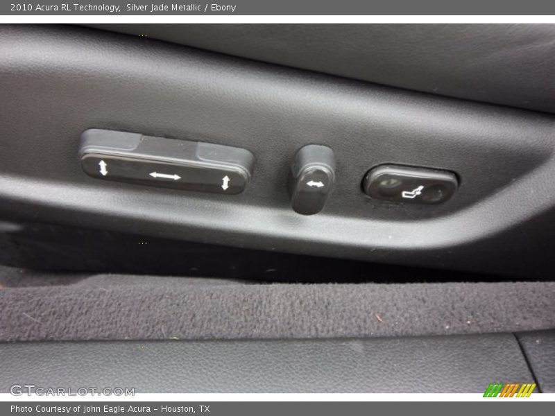 Silver Jade Metallic / Ebony 2010 Acura RL Technology