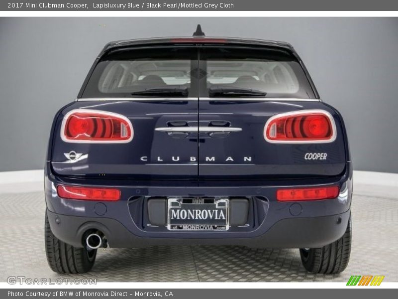 Lapisluxury Blue / Black Pearl/Mottled Grey Cloth 2017 Mini Clubman Cooper