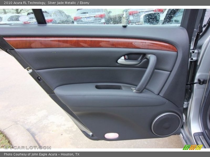 Silver Jade Metallic / Ebony 2010 Acura RL Technology