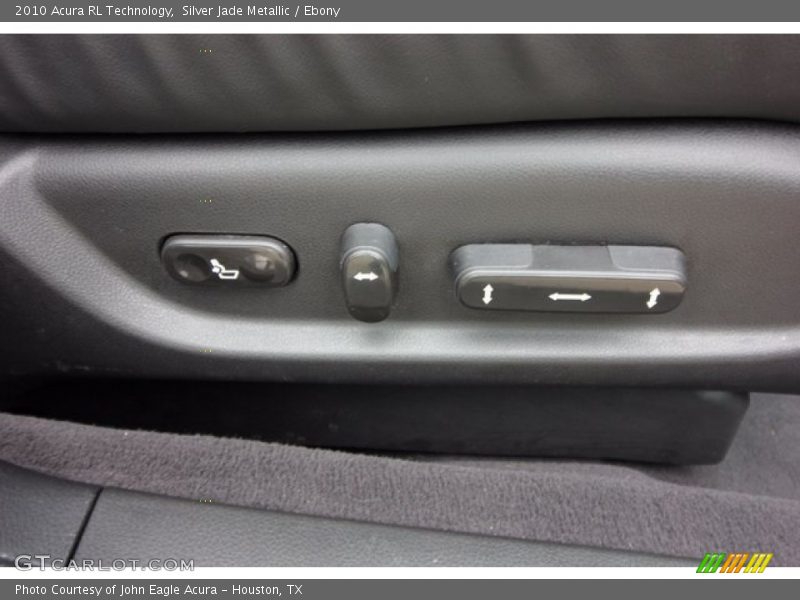 Silver Jade Metallic / Ebony 2010 Acura RL Technology