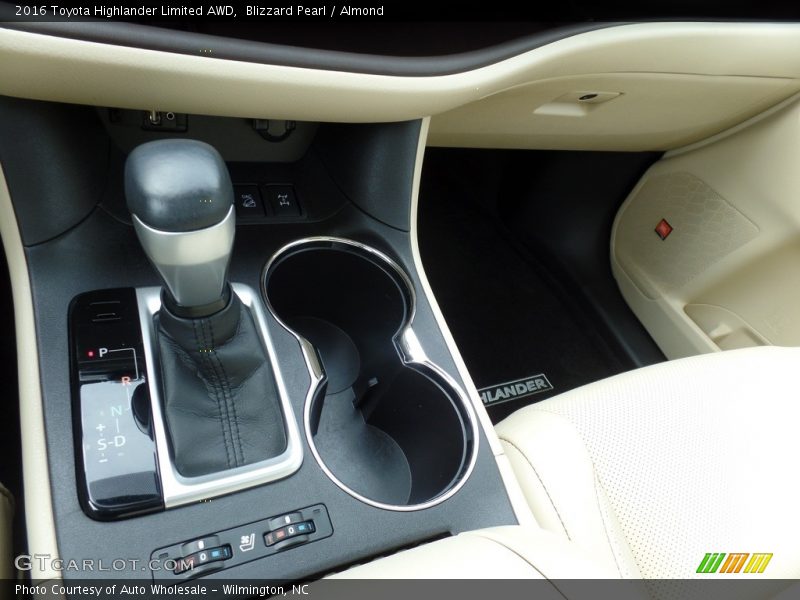 Blizzard Pearl / Almond 2016 Toyota Highlander Limited AWD