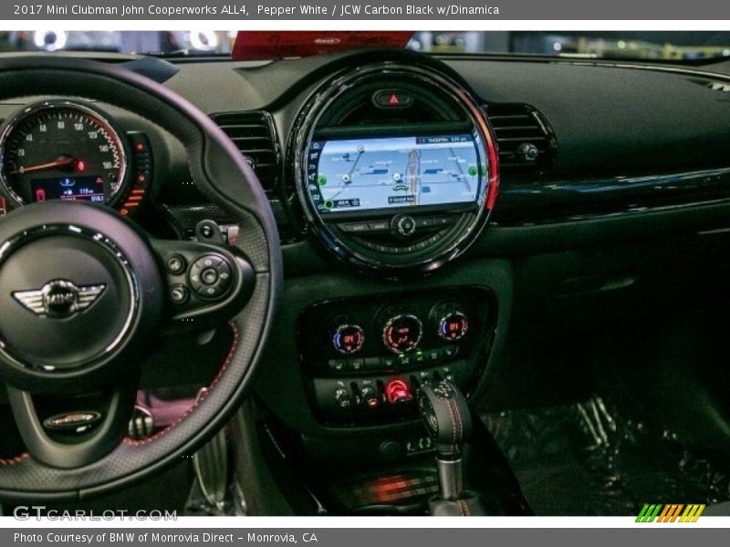 Navigation of 2017 Clubman John Cooperworks ALL4