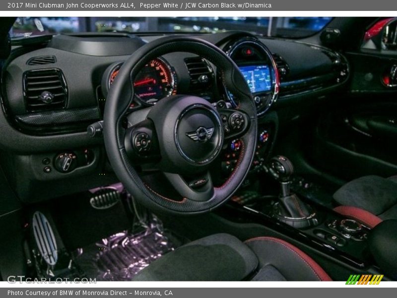 Dashboard of 2017 Clubman John Cooperworks ALL4