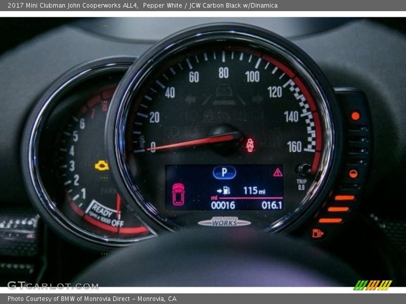  2017 Clubman John Cooperworks ALL4 John Cooperworks ALL4 Gauges