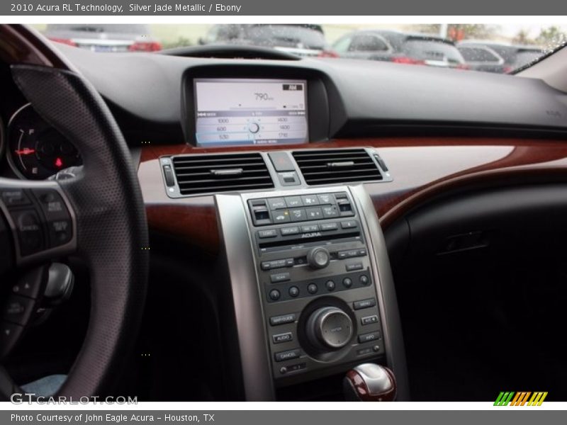 Silver Jade Metallic / Ebony 2010 Acura RL Technology