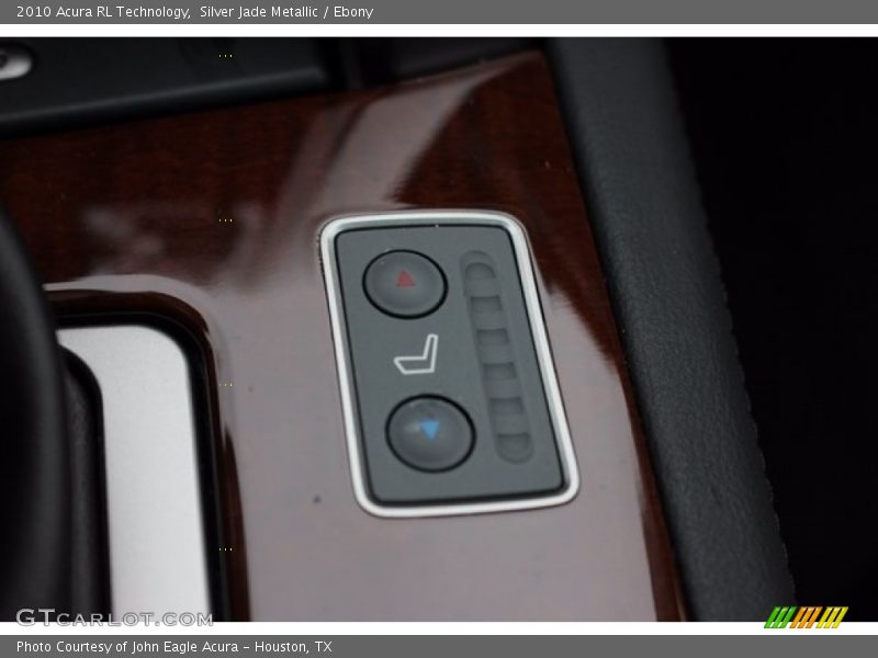 Silver Jade Metallic / Ebony 2010 Acura RL Technology