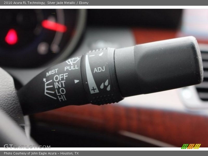 Silver Jade Metallic / Ebony 2010 Acura RL Technology