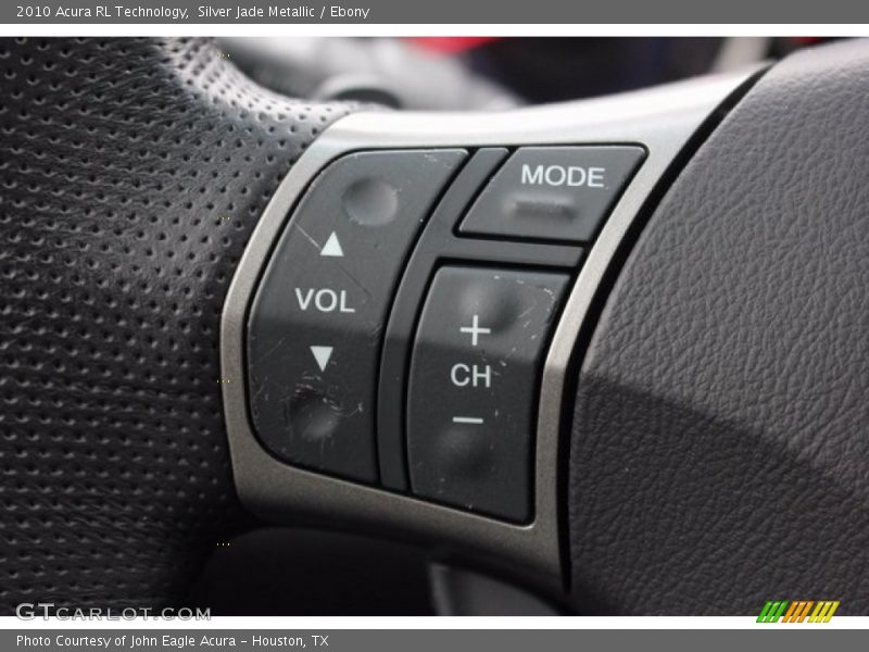 Silver Jade Metallic / Ebony 2010 Acura RL Technology