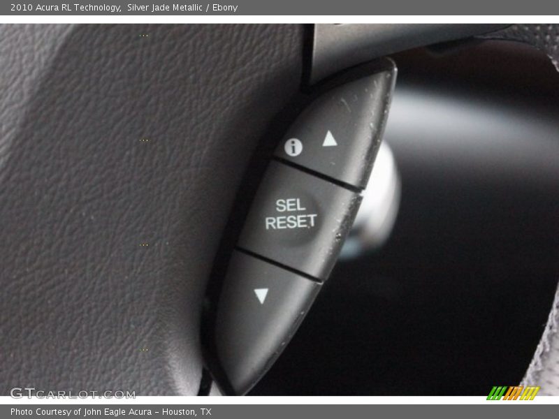 Silver Jade Metallic / Ebony 2010 Acura RL Technology