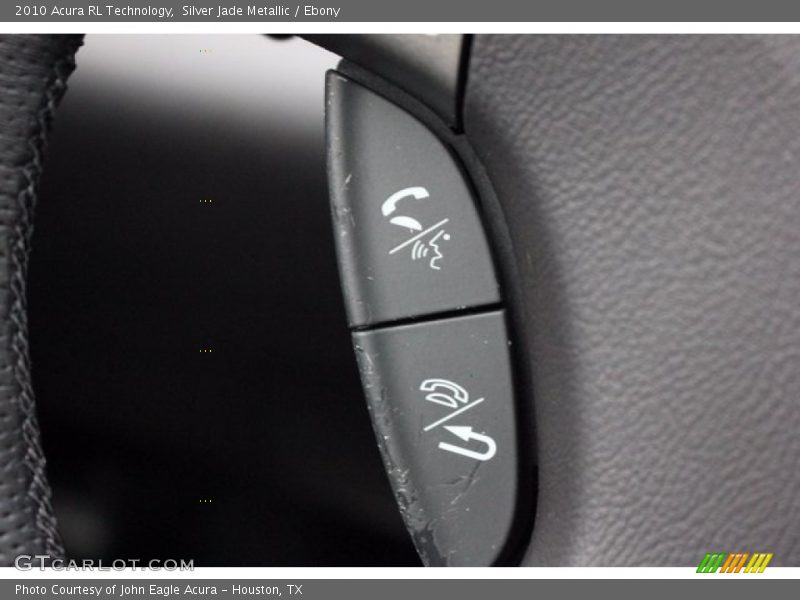Silver Jade Metallic / Ebony 2010 Acura RL Technology