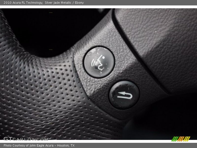 Silver Jade Metallic / Ebony 2010 Acura RL Technology