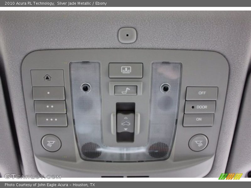 Silver Jade Metallic / Ebony 2010 Acura RL Technology