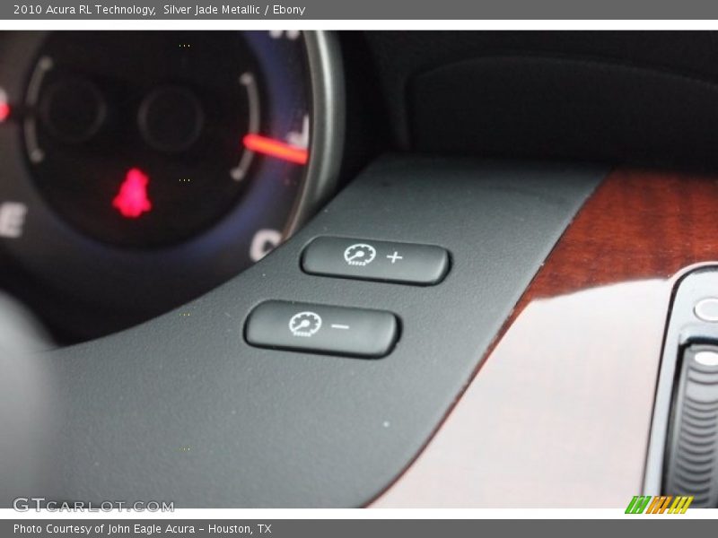 Silver Jade Metallic / Ebony 2010 Acura RL Technology