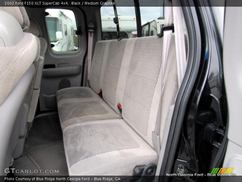 Black / Medium Graphite 2002 Ford F150 XLT SuperCab 4x4