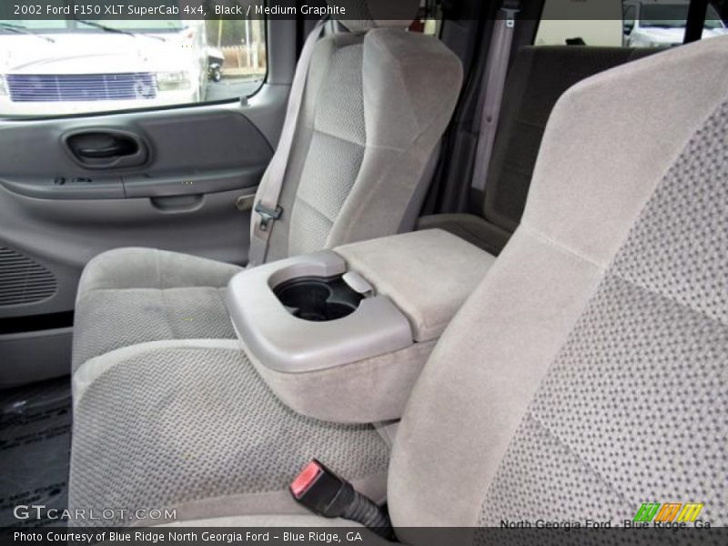 Black / Medium Graphite 2002 Ford F150 XLT SuperCab 4x4