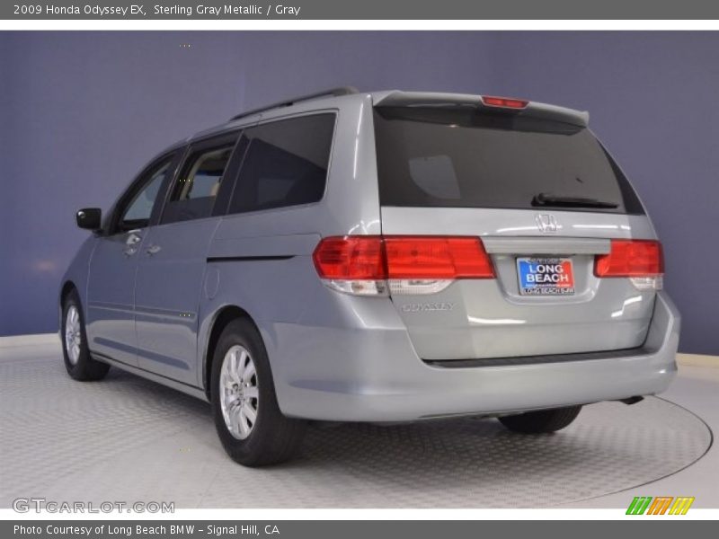 Sterling Gray Metallic / Gray 2009 Honda Odyssey EX