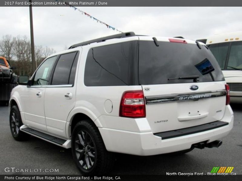 White Platinum / Dune 2017 Ford Expedition Limited 4x4