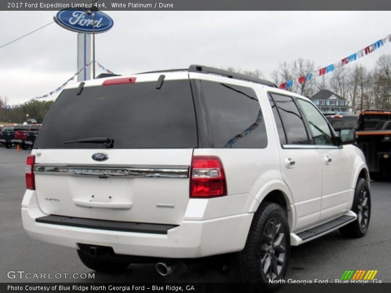 White Platinum / Dune 2017 Ford Expedition Limited 4x4