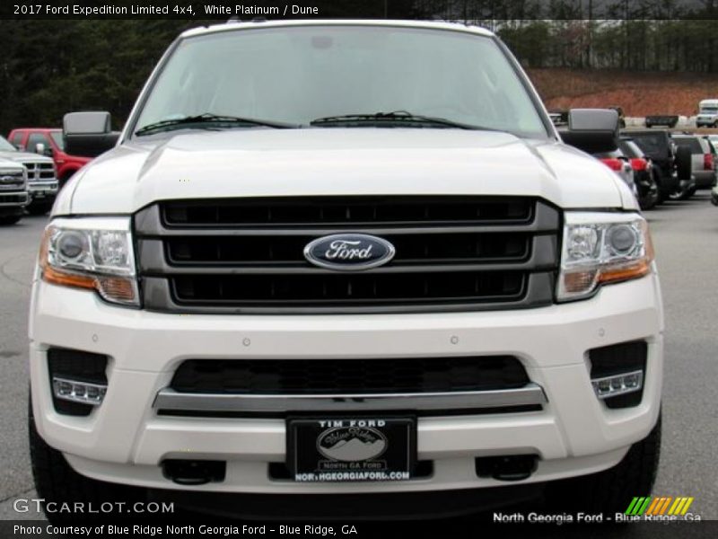 White Platinum / Dune 2017 Ford Expedition Limited 4x4