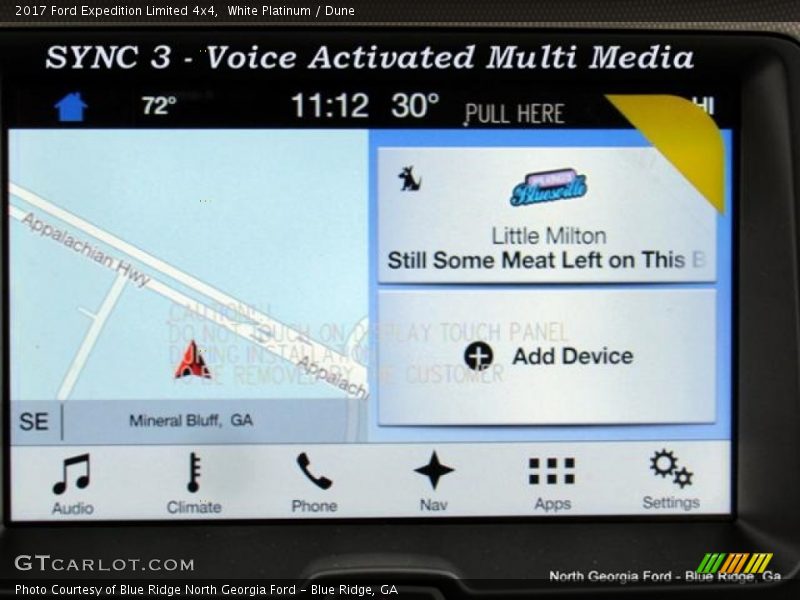 White Platinum / Dune 2017 Ford Expedition Limited 4x4