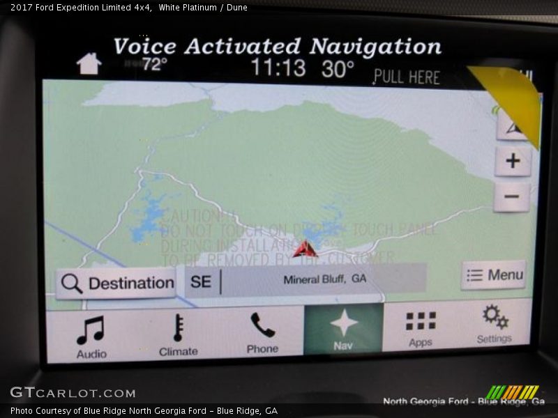 White Platinum / Dune 2017 Ford Expedition Limited 4x4