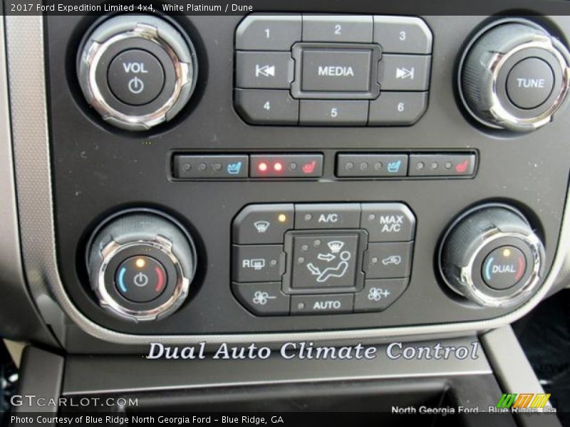 White Platinum / Dune 2017 Ford Expedition Limited 4x4