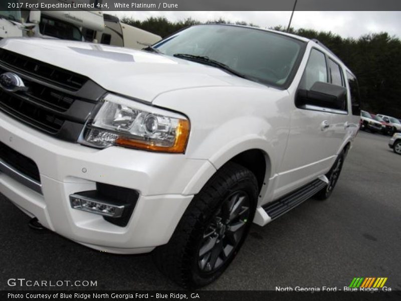 White Platinum / Dune 2017 Ford Expedition Limited 4x4
