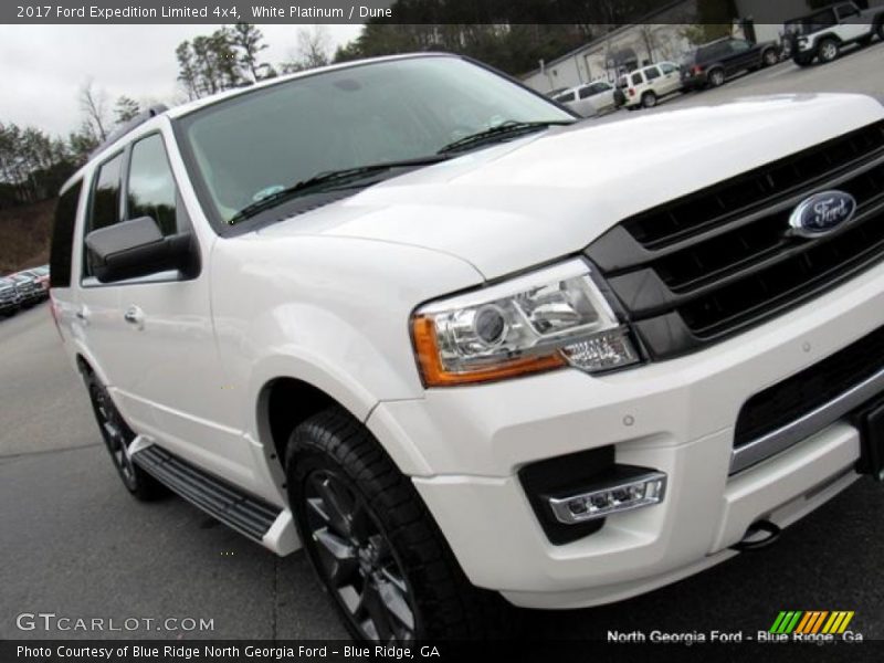 White Platinum / Dune 2017 Ford Expedition Limited 4x4