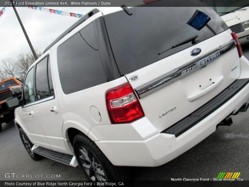 White Platinum / Dune 2017 Ford Expedition Limited 4x4