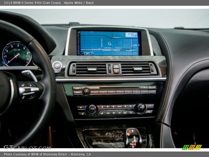 Alpine White / Black 2014 BMW 6 Series 640i Gran Coupe