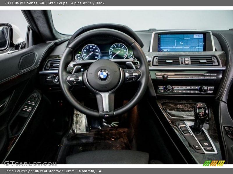Alpine White / Black 2014 BMW 6 Series 640i Gran Coupe