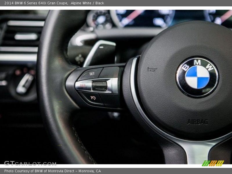 Alpine White / Black 2014 BMW 6 Series 640i Gran Coupe