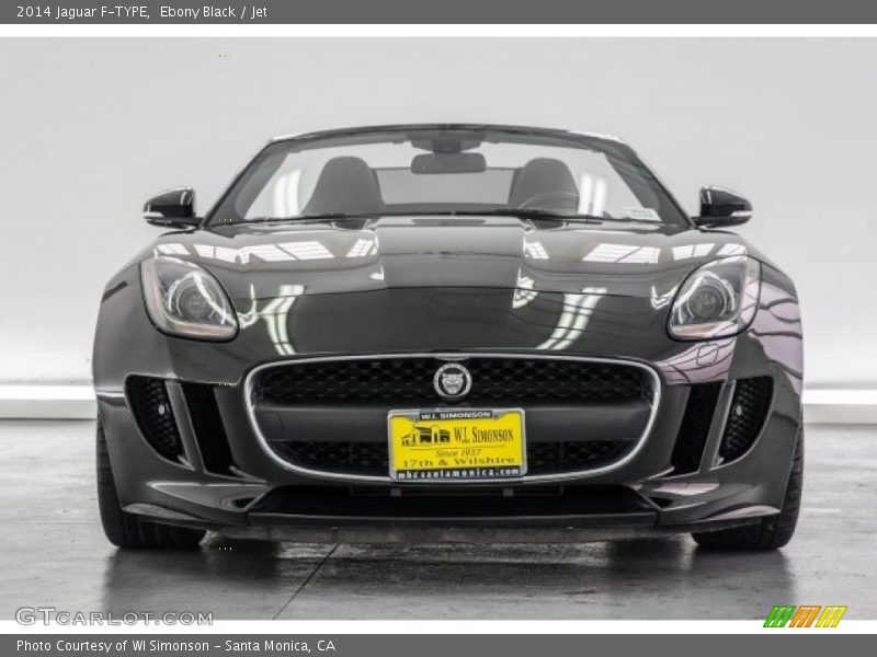 Ebony Black / Jet 2014 Jaguar F-TYPE