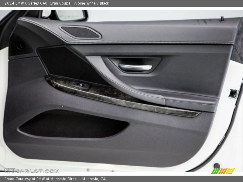 Alpine White / Black 2014 BMW 6 Series 640i Gran Coupe