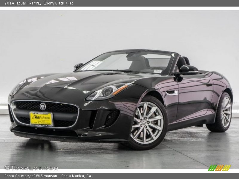 Ebony Black / Jet 2014 Jaguar F-TYPE