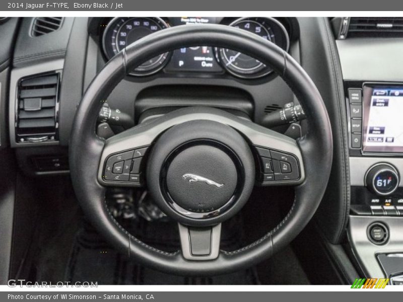 Ebony Black / Jet 2014 Jaguar F-TYPE
