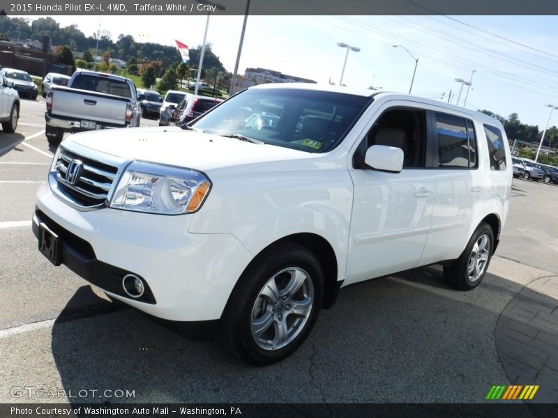 Taffeta White / Gray 2015 Honda Pilot EX-L 4WD