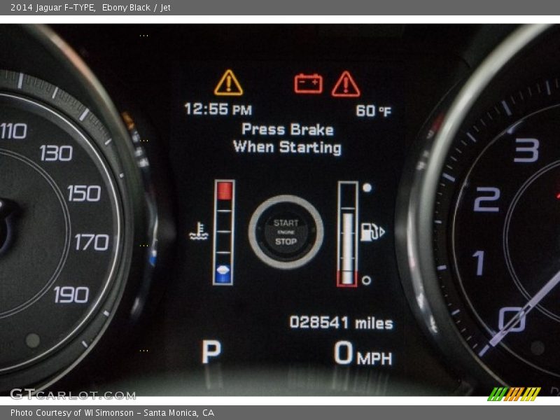Ebony Black / Jet 2014 Jaguar F-TYPE