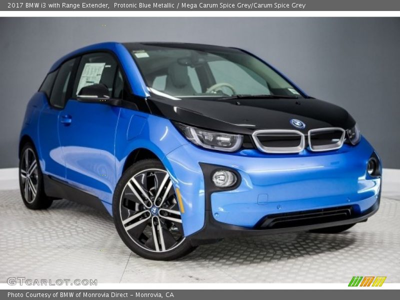 Front 3/4 View of 2017 i3 with Range Extender